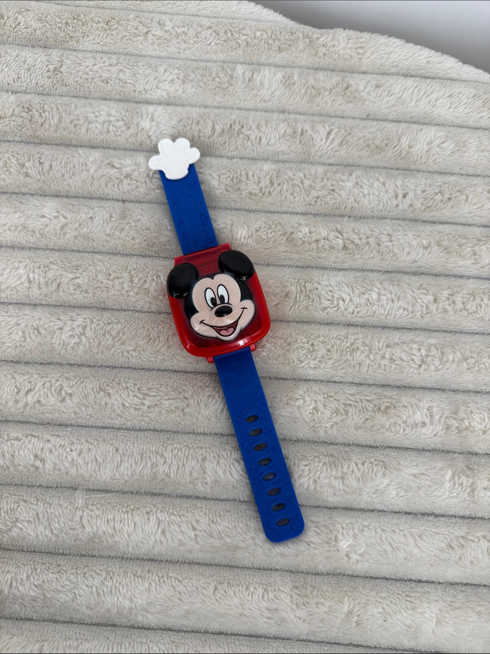 VTech Mickey Mouse Kids Learning Watch - Blue & Red